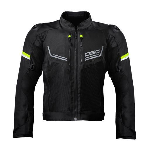 DSG AIRE JACKET BLACK YELLOW FLUO